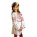 Embroidered dress/blouse/tunic "Happy Summer"